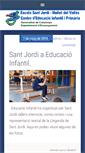 Mobile Screenshot of ceipsantjordimollet.cat